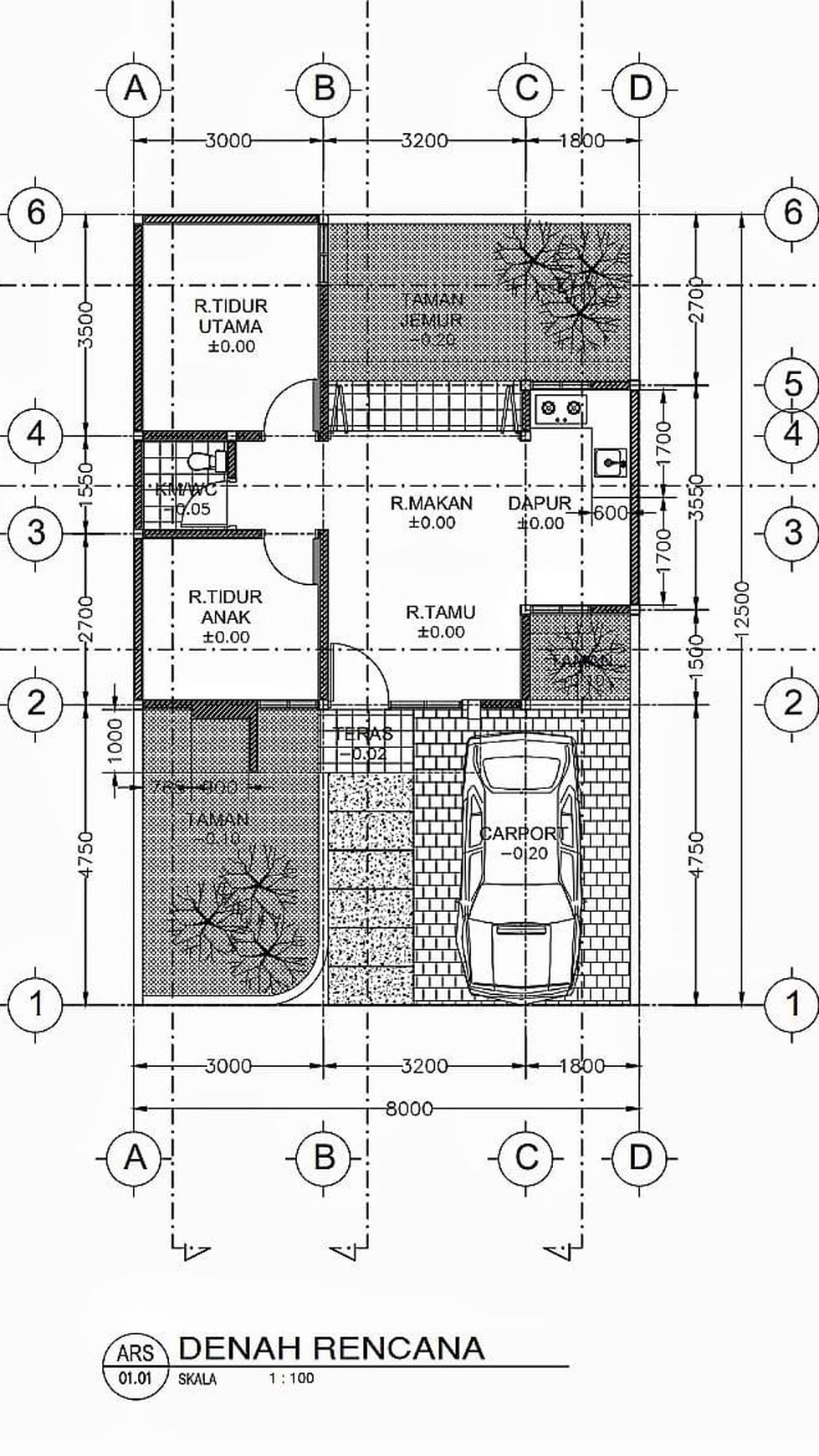 Rumah Baru (Inden) Griya Citra Nirwana Dekat UNAI Cihanjuang Bandung Barat