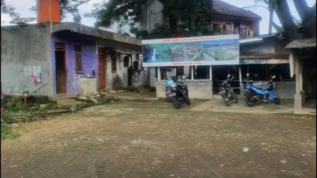 Kavling Komersil dengan Akses Jalan Lebar dan Strategis @Jurangmangu Timur, Pondok Aren