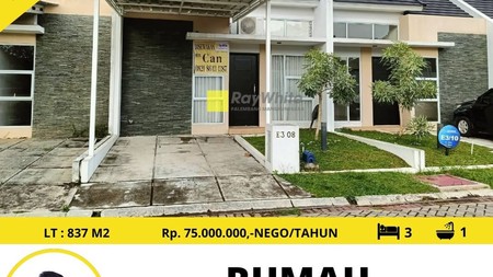 DISEWAKAN RUMAH Semi furnished 