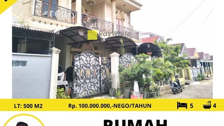 DISEWAKAN RUMAH MEWAH 