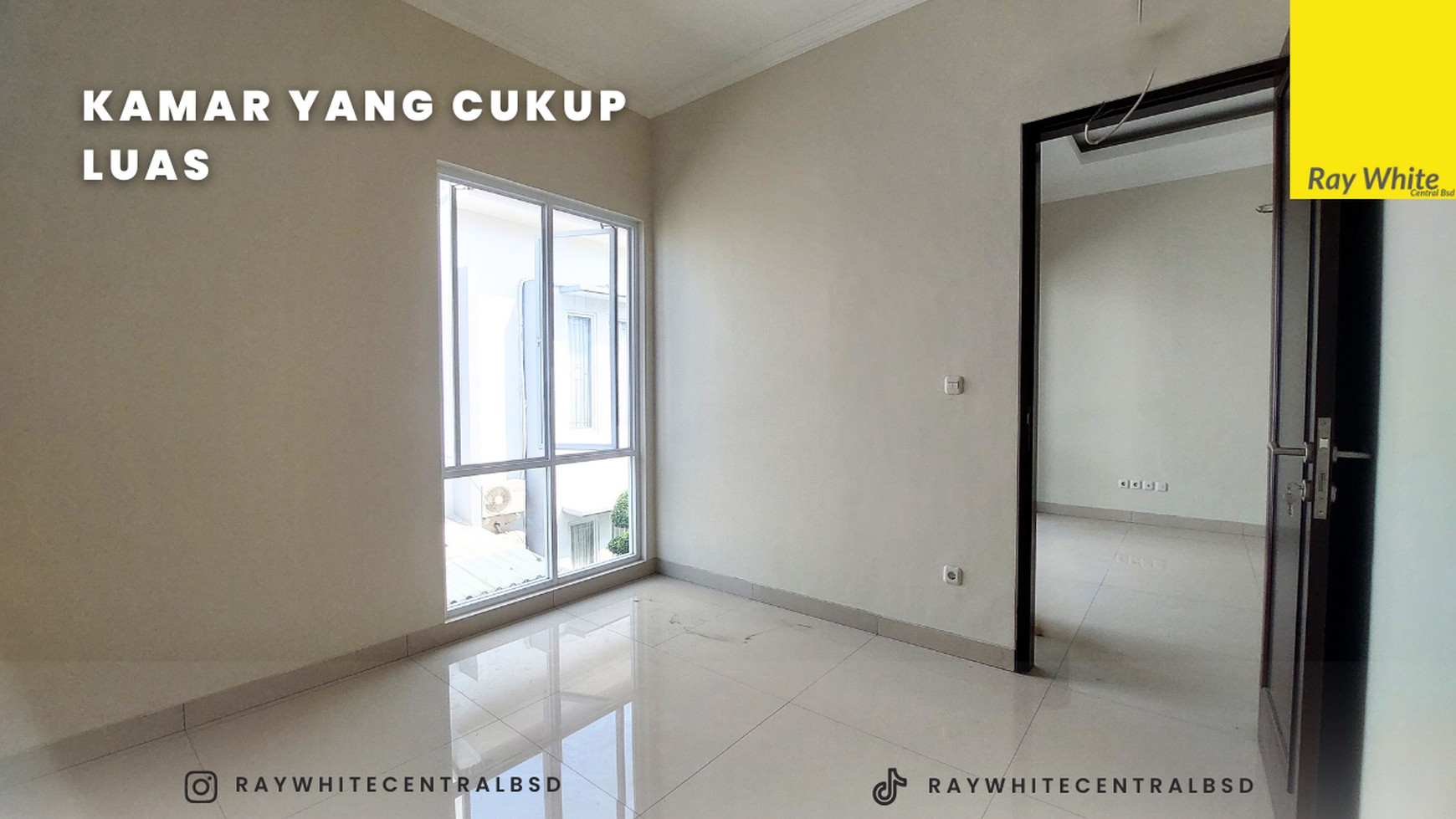 Dijual Rumah BSD City cluster Cosmo,Baru renov dekat pintu Tol, Aeon dan ICE