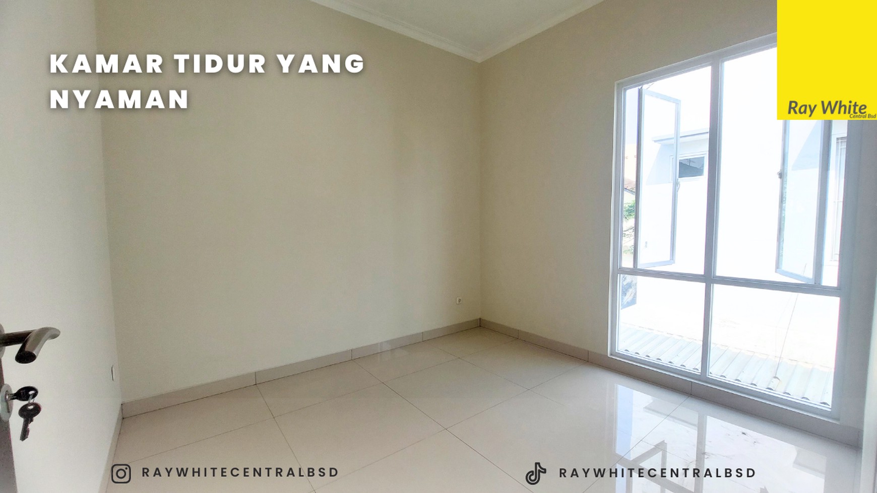 Dijual Rumah BSD City cluster Cosmo,Baru renov dekat pintu Tol, Aeon dan ICE