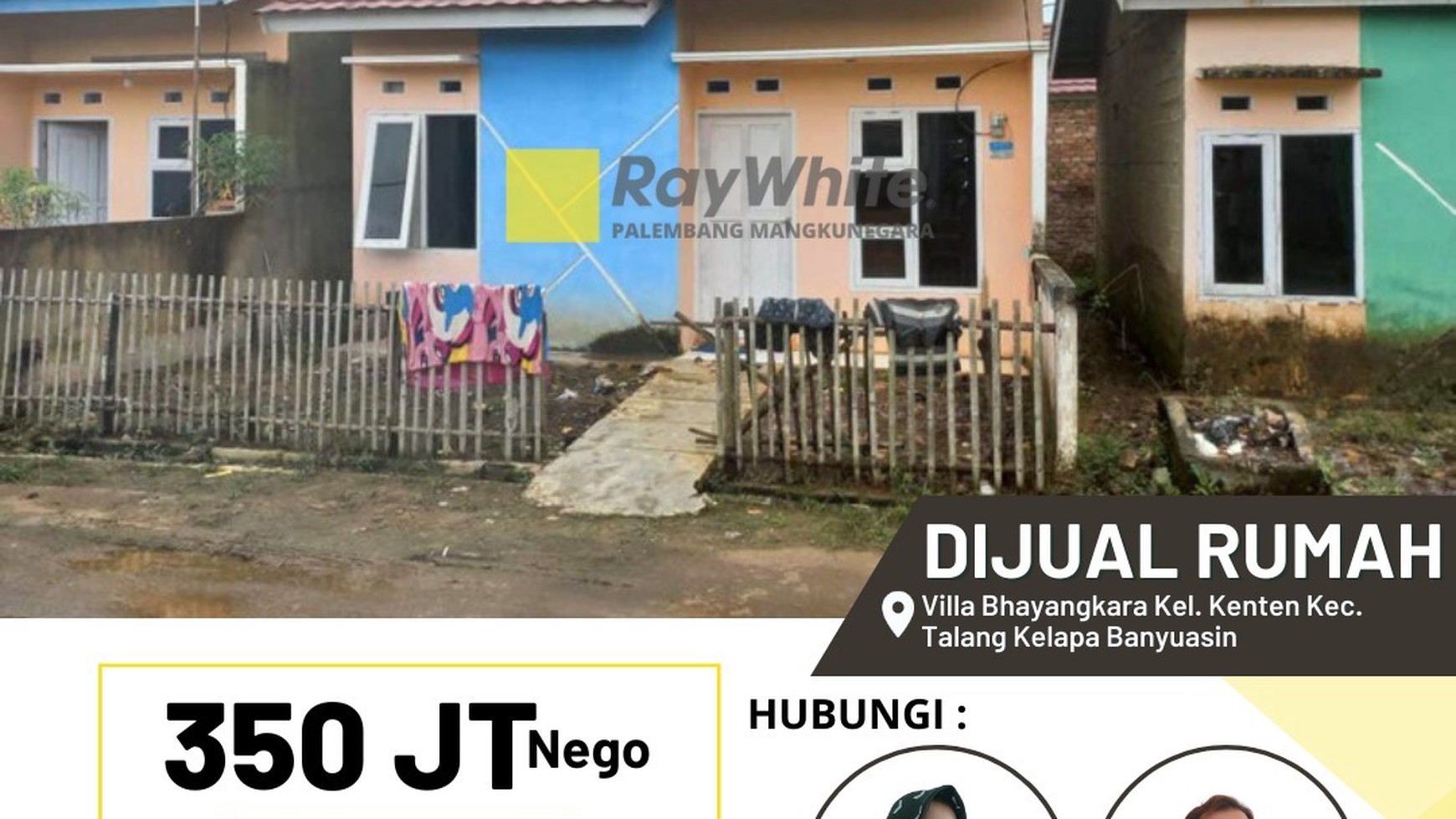 Dijual Rumah Murah Meriah di Kenten (Banyuasin)