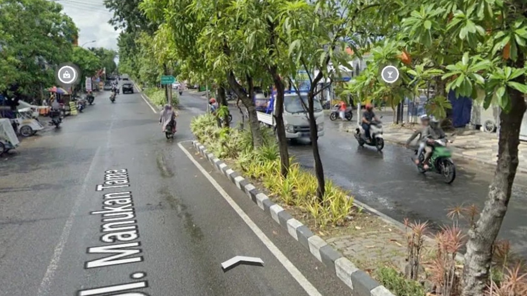 Ruko Raya Manukan Tama - Surabaya - Nol Jalan Komersial area 