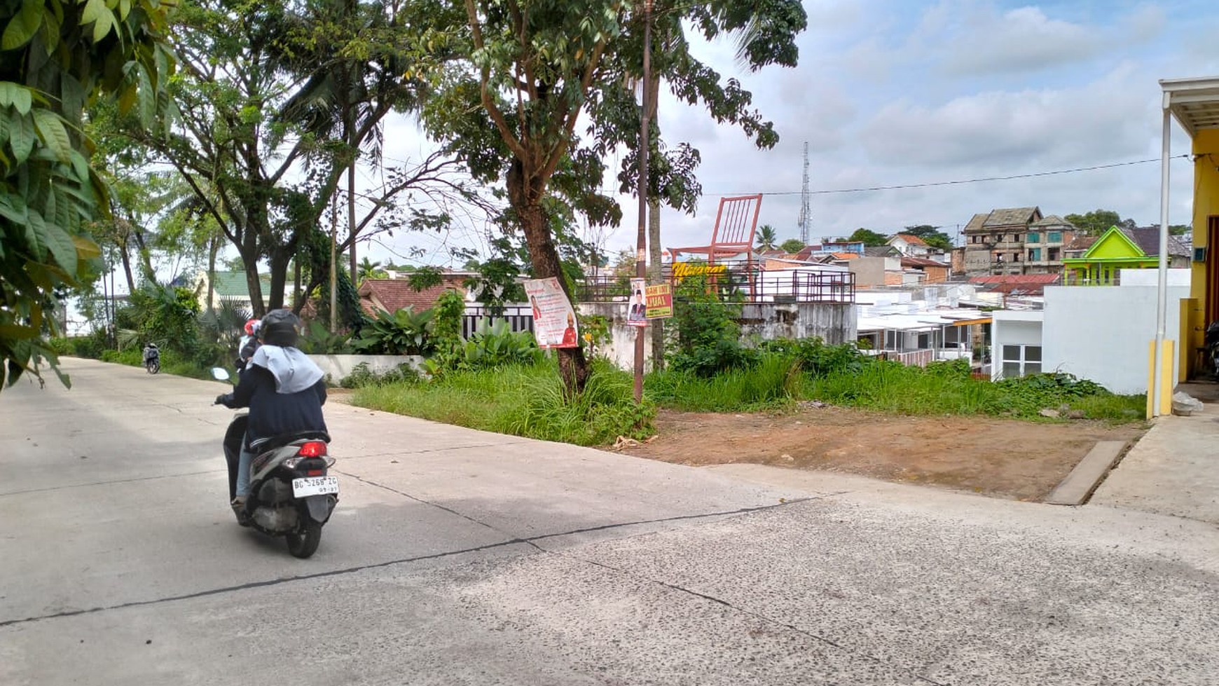 Tanah Dijual di Jalan Sukarela