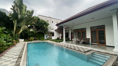 BEAUTIFUL HOUSE WITH BIG BACKYARD AT CILANDAK, JAKARTA SELATAN