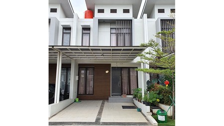 Turun harga Rumah Shinano, lingkungan tenang, cluster di JGC, jakarta timur