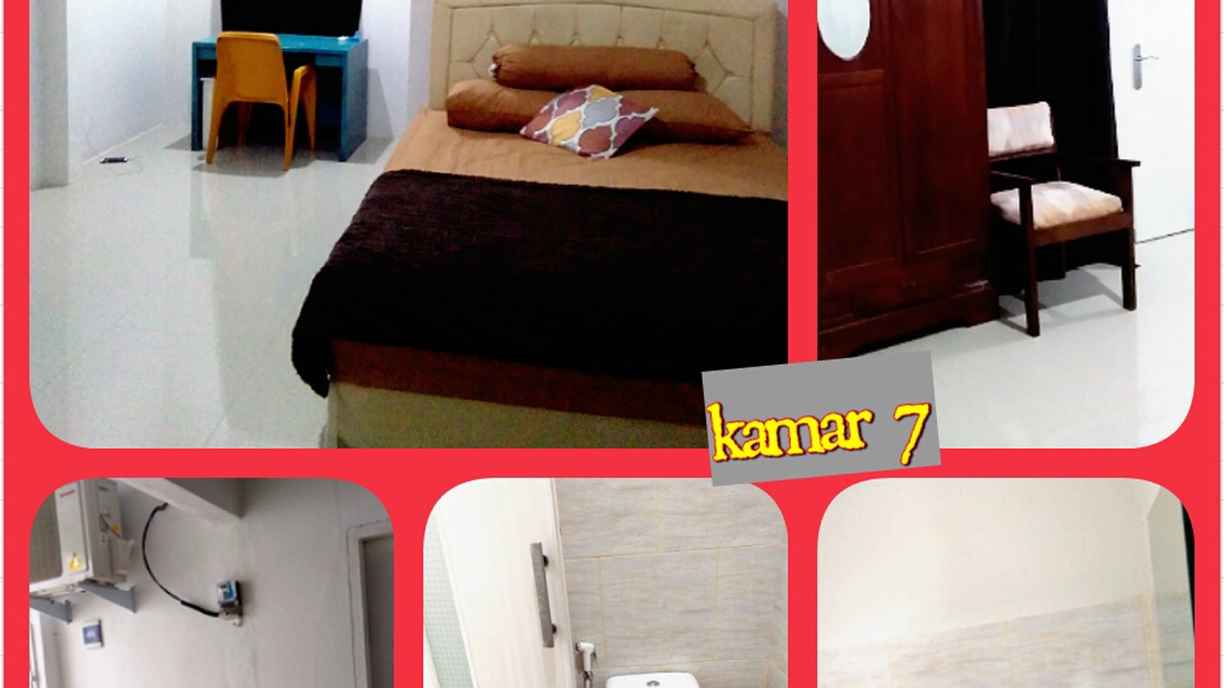 Dijual Rumah Samping Apartemen Marbella Kemang