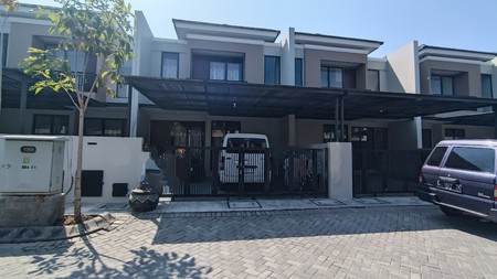 1538. Dijual Rumah Delima Utara, cluster Ruby Pondok Tjandra, Waru Sidoarjo 