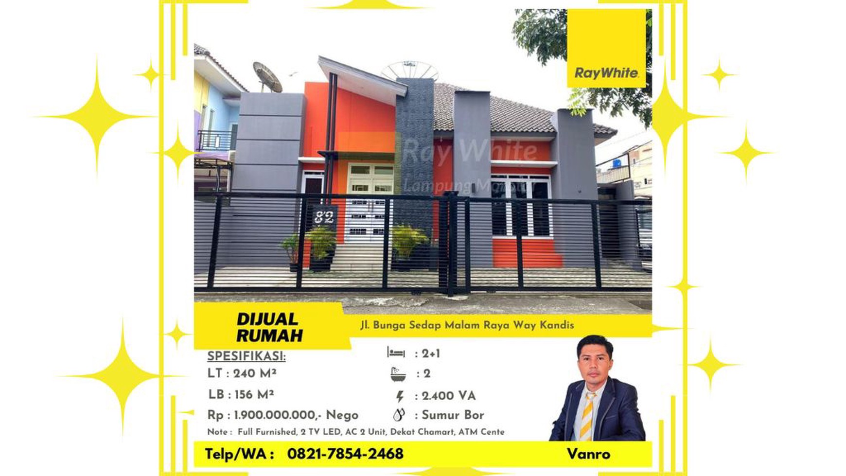 Rumah Full Furnished di Jalan Perummas Way Kandis Tanjung Senang