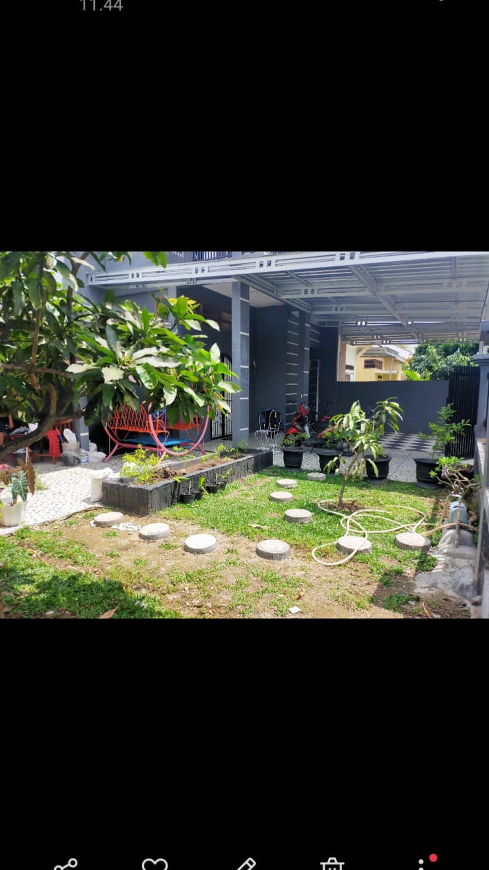 Rumah dijual di Talang kelapa alang2 Lebar