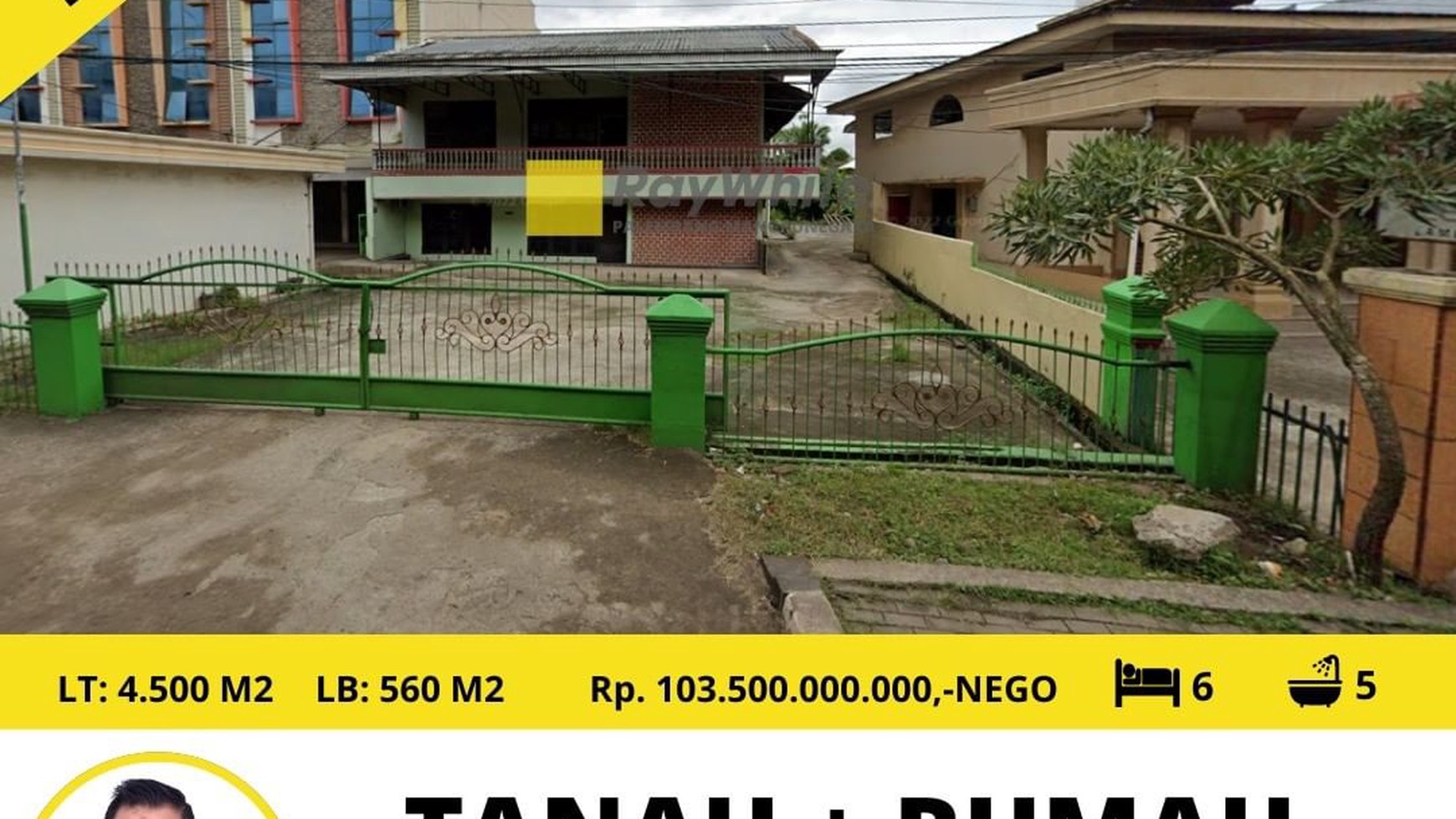 DIJUAL TANAH BANGUNAN 