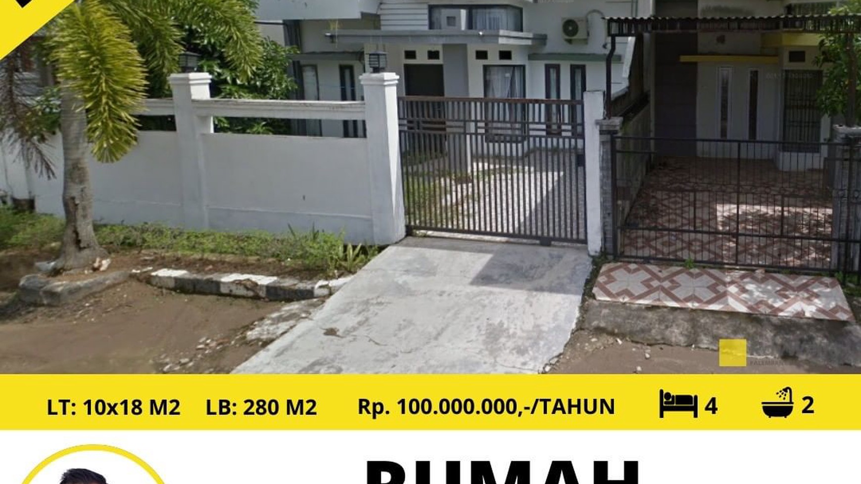 DISEWAKAN RUMAH 