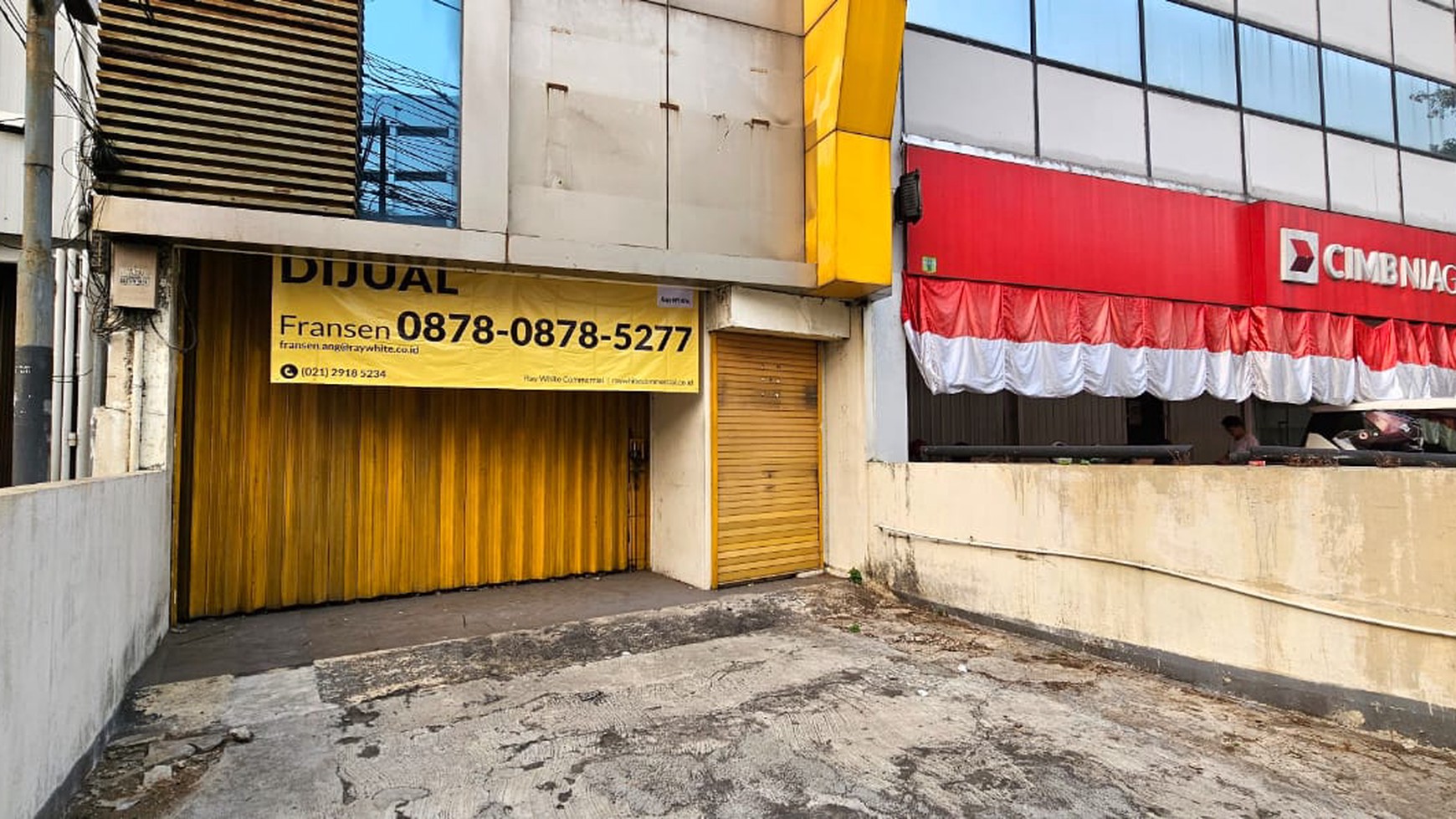 Dijual Ruko komersial 4 lantai, jl. Sawah besar raya, Jakarta Pusat