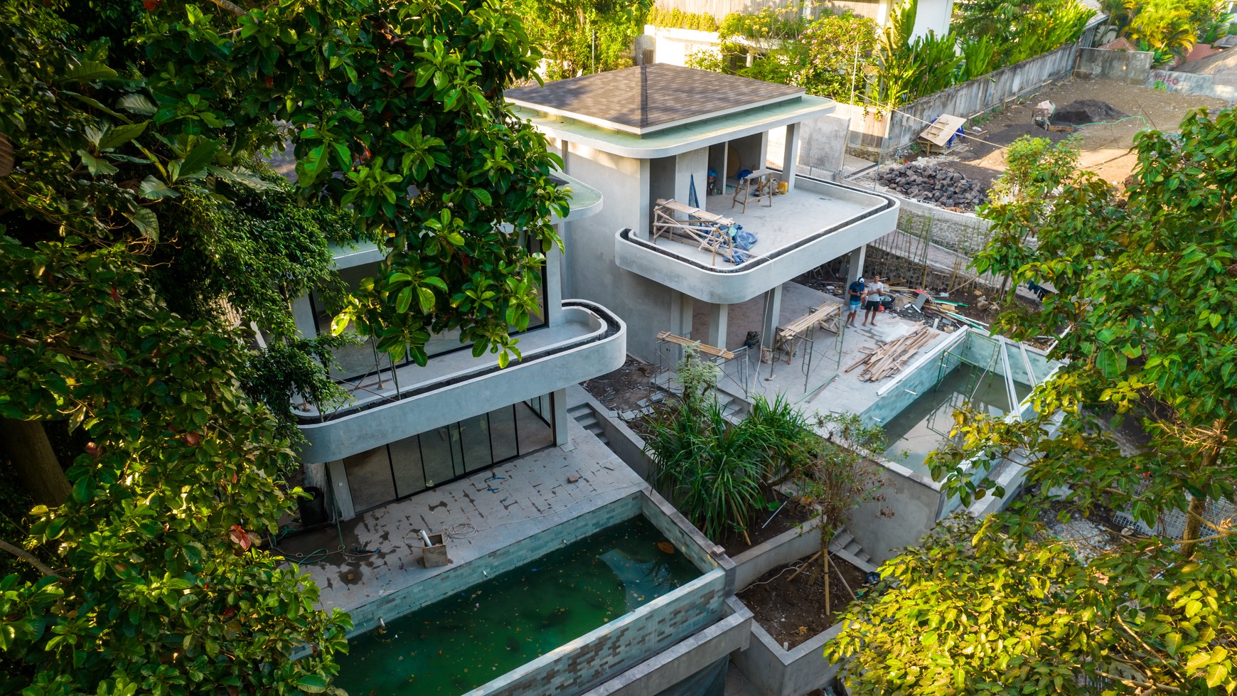 For Sale Leasehold - New modern villa with jungle / river views in a hidden area of Canggu