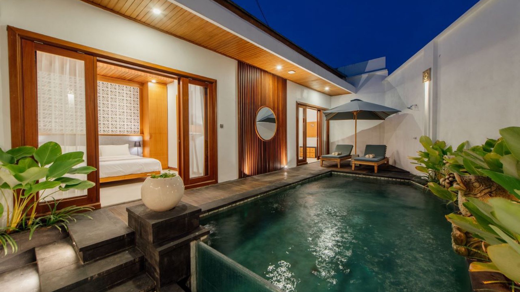 2 bedroom villa in Canggu,Freehold