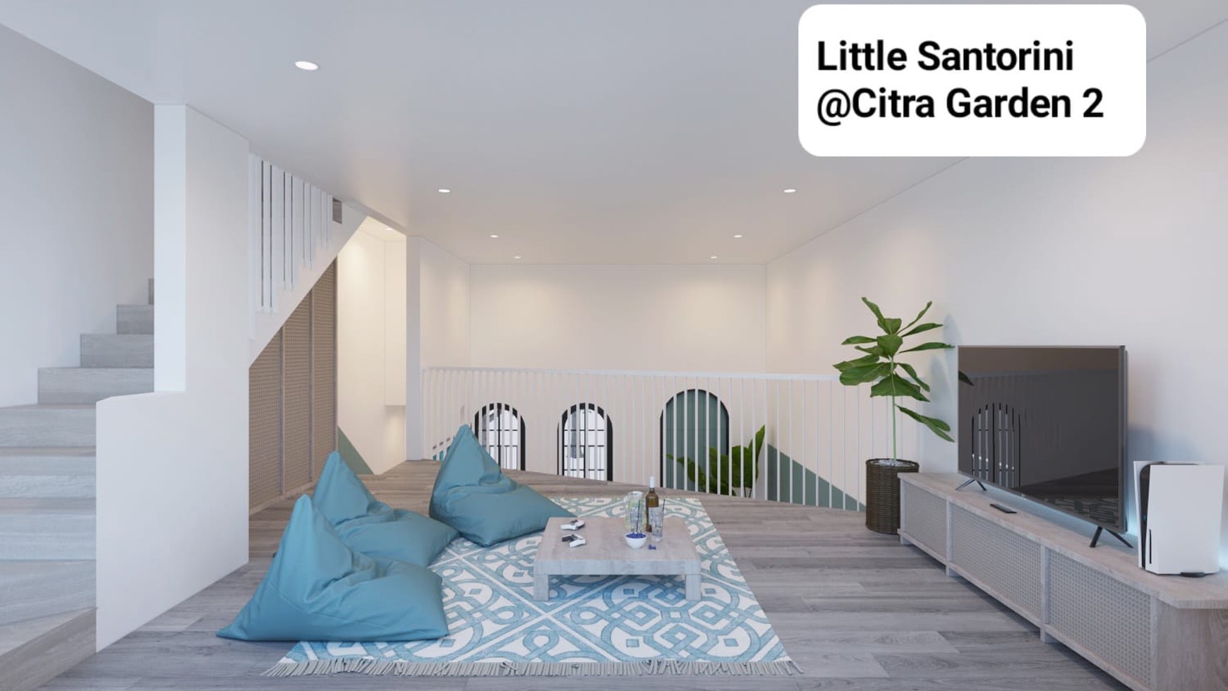 DIJUAL LITTLE SANTORINI @Citra Garden 2