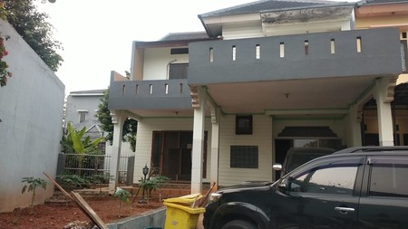 Rumah 2 lantai siap huni dalam cluster di Bekasi Barat