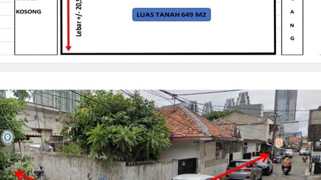 Kavling Siap Bangun Di Jl Karet Karya Setiabudi Jakarta Selatan