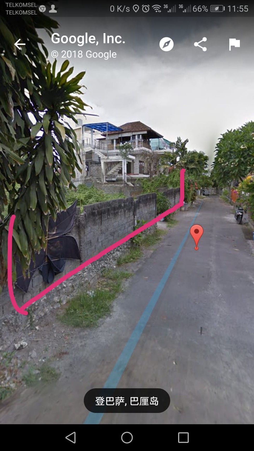 Dijual Kavling Lingkungan Asri Jalan Gunung Lumut, Denpasar, Bali