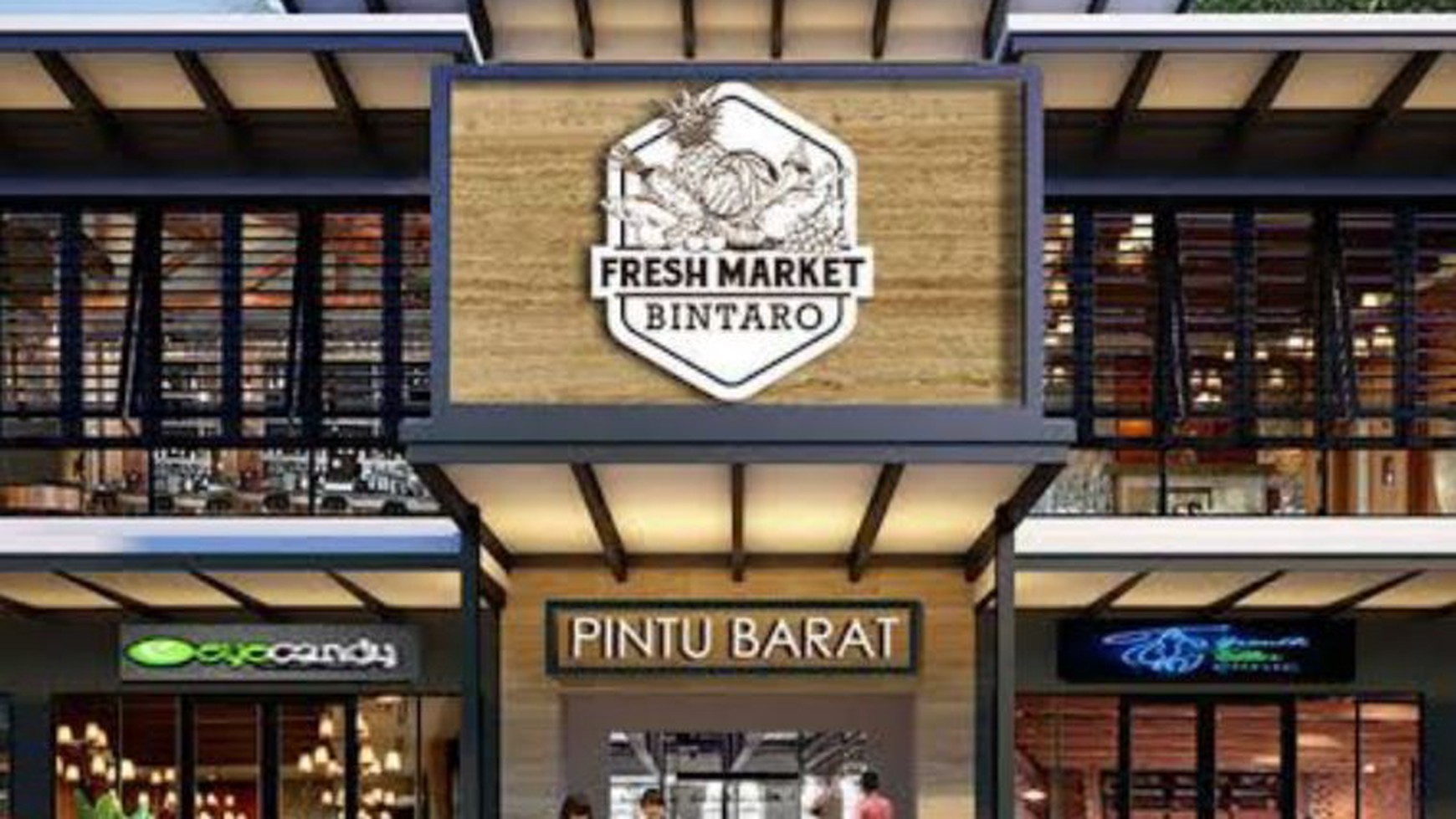 Kios Siap Pakai, Lokasi Strategis dan Kawasan Ramai @Kios Fresh Market, Bintaro