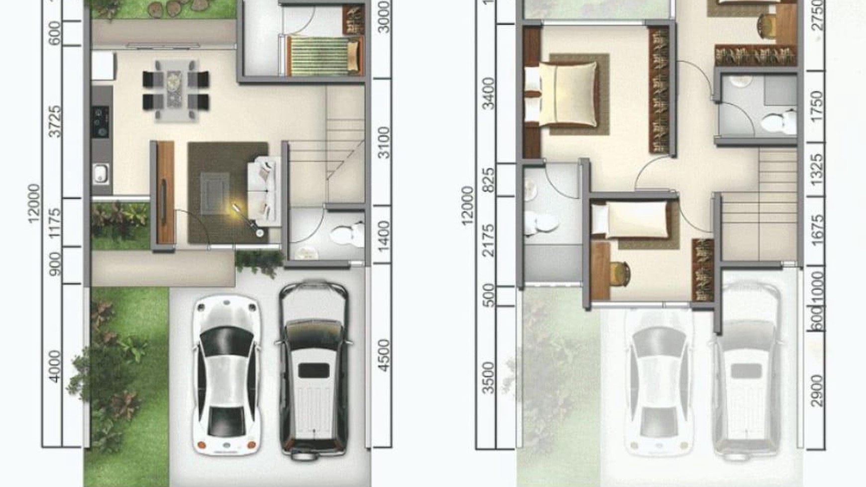 Townhouse cantik di cluster exclusive dekat dengan toll