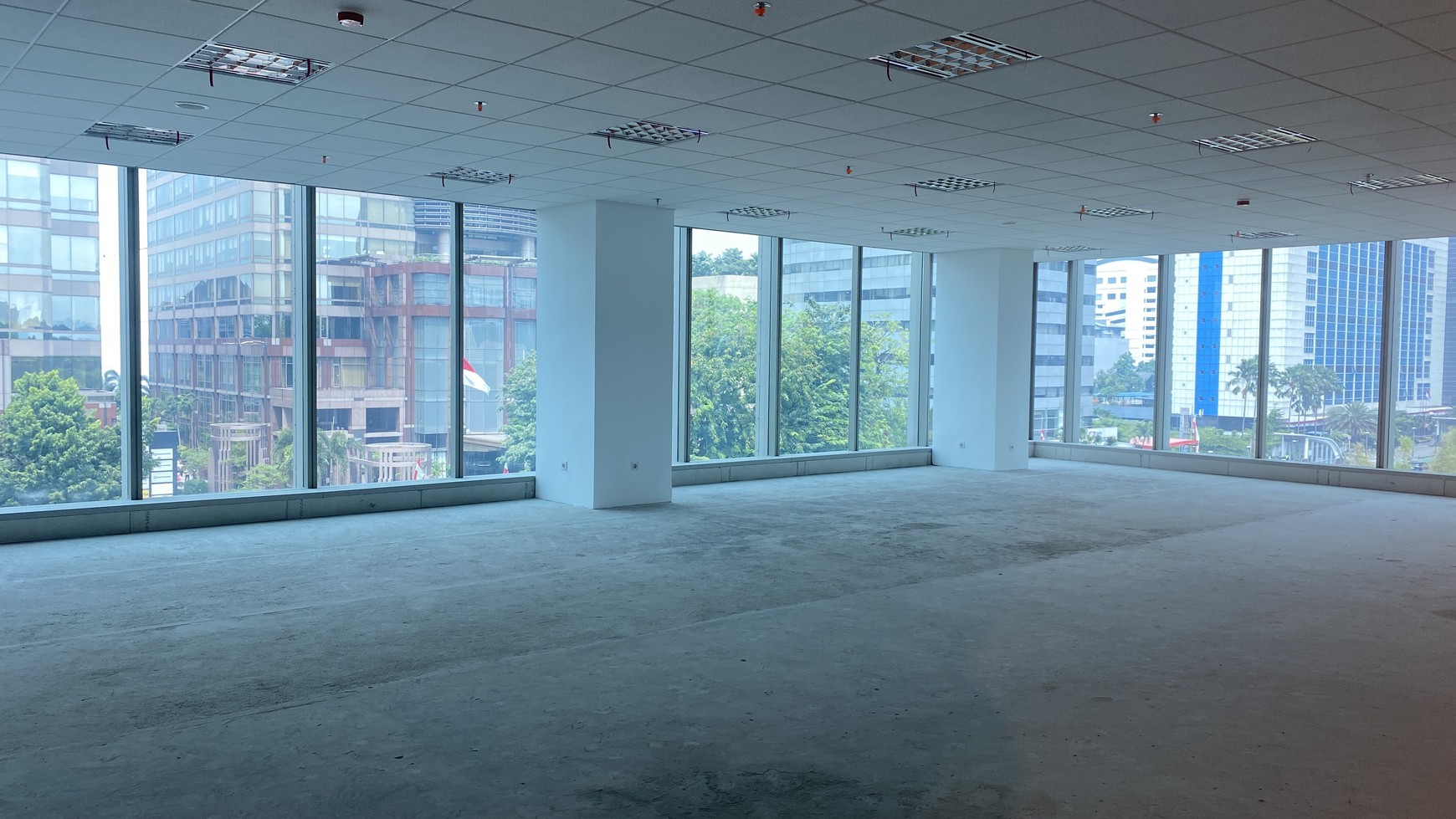 Office space di gedung lippo thamrin, jakarta pusat