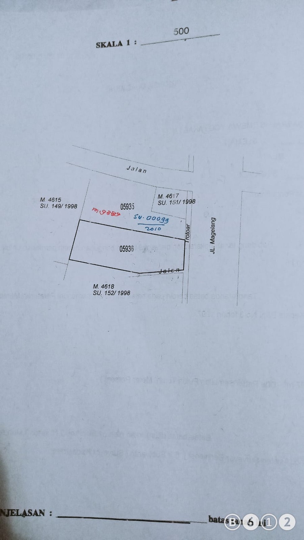 Tanah Bonus Ruang Usaha 5 Menit dari Jogja City Mall Jl Magelang