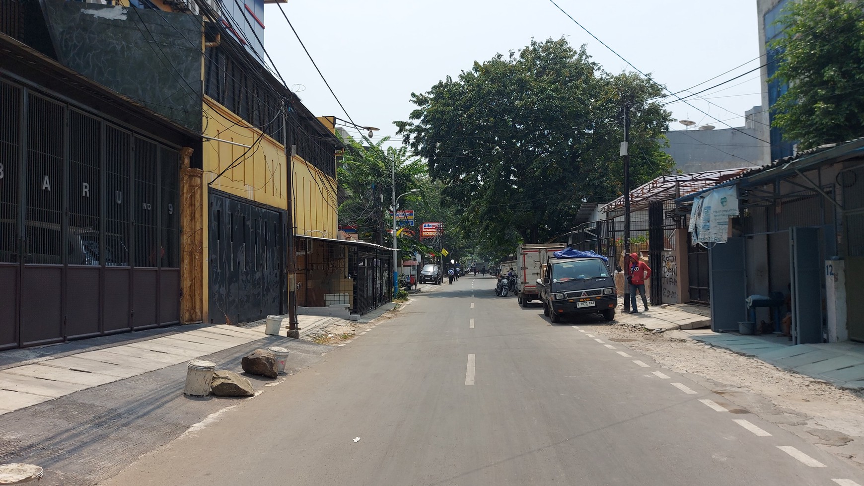 Rumah hoek timur selatan siap pakai dekat Jln. Biak, Cideng, Gambir