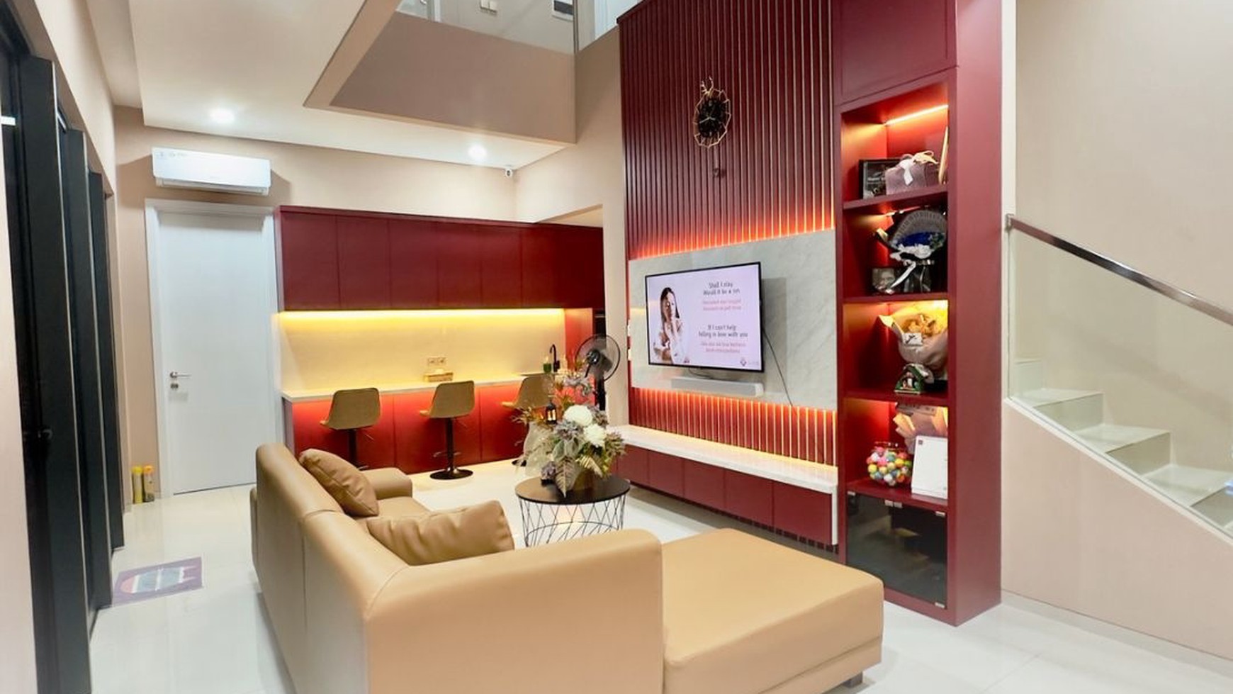 Rumah Bagus Fully Furnished Di Cluster Discovery Residence Bintaro Jaya