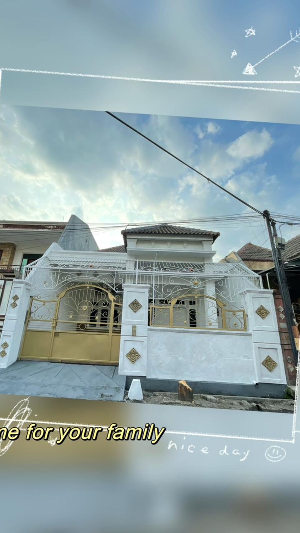 1383. Dijual rumah murah Lebak Indah Timur, Tambaksari Surabaya Timur