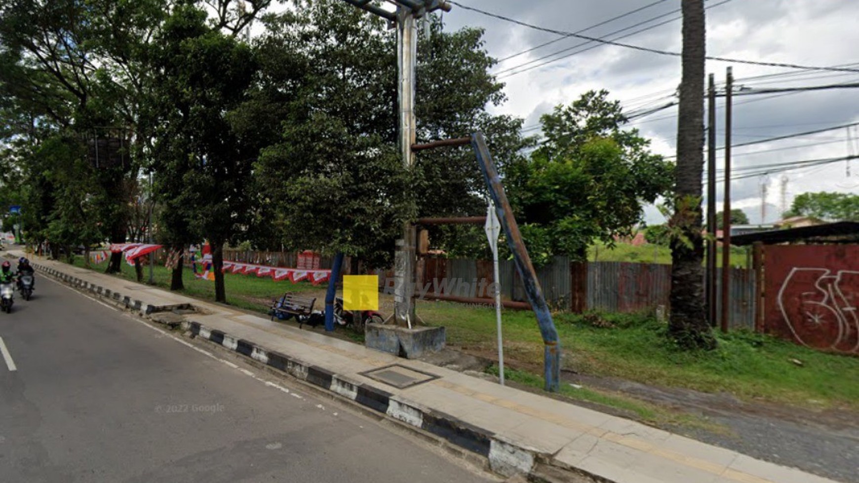 Dijual Tanah kosong dipinggir jalan protokol 