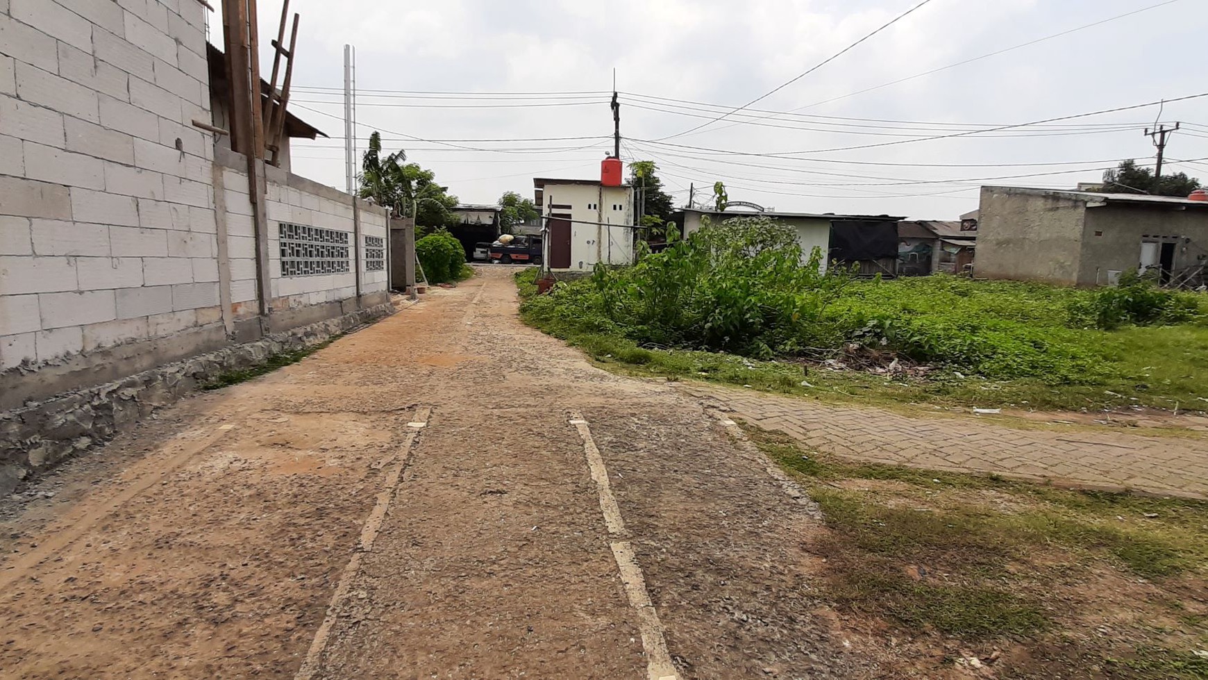 Gudang di Sukatani Rajeg Tangerang kontruksi H-Beam