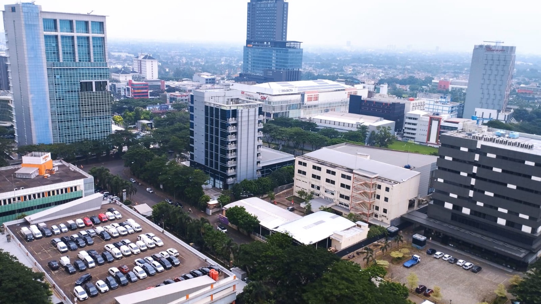 disewa cepat apartemen strategis, tengah kota, akses mudah, siap huni, tree park bsd city, type 1 BR