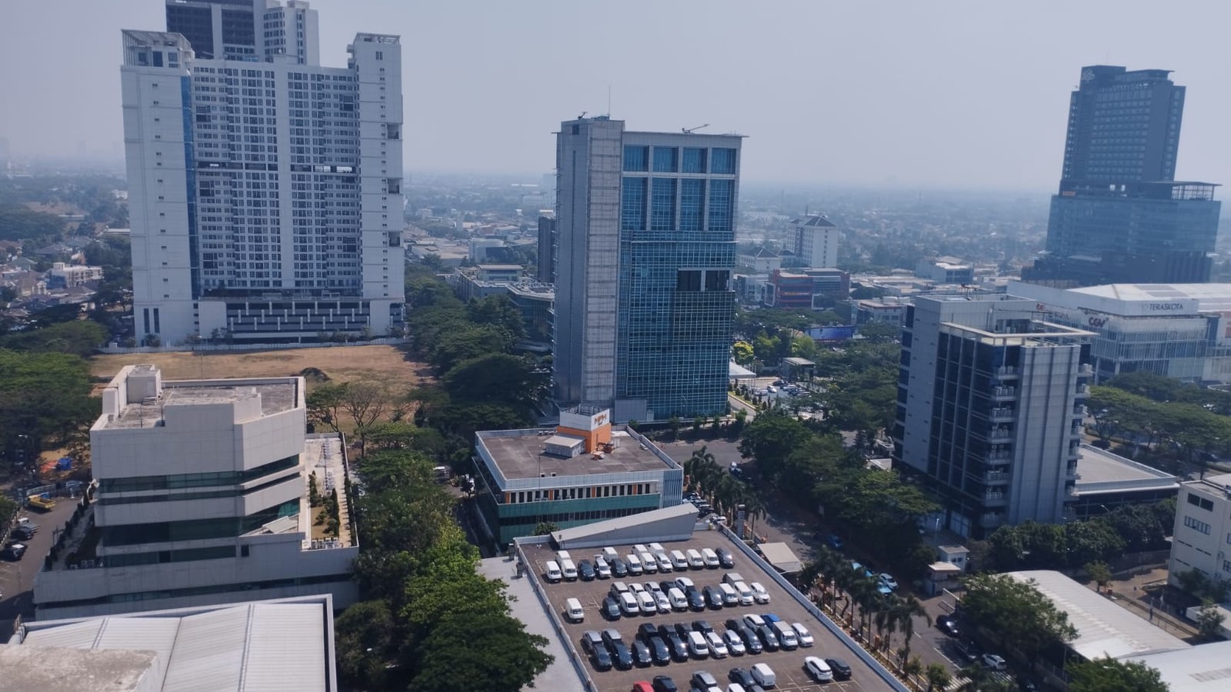 disewa cepat apartemen strategis, tengah kota, akses mudah, siap huni, tree park bsd city, type 1 BR