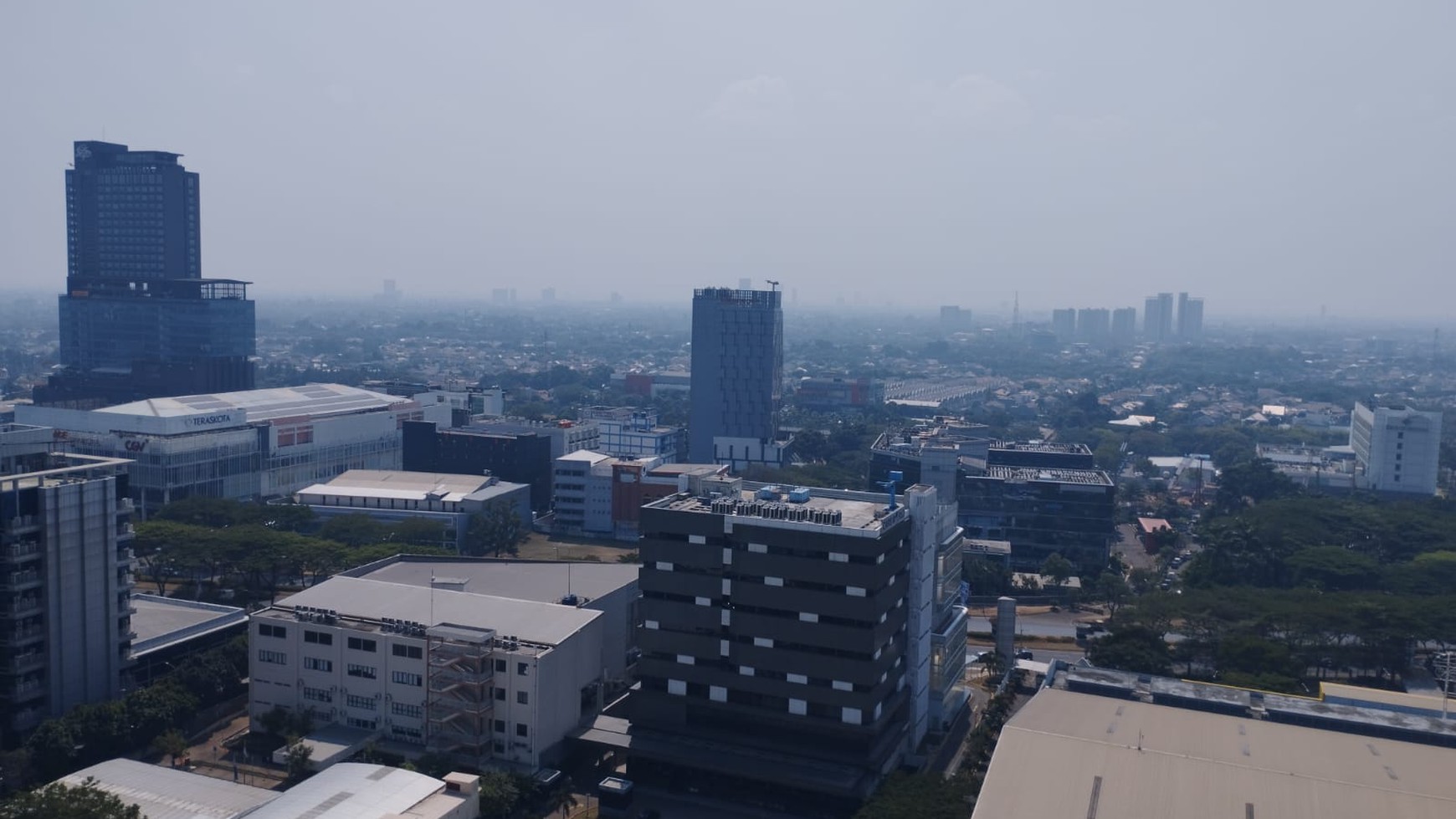 disewa cepat apartemen strategis, tengah kota, akses mudah, siap huni, tree park bsd city, type 1 BR