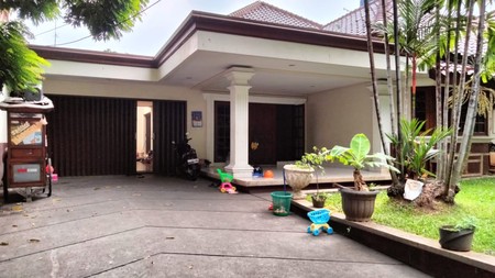 Jual cepat rumah bagus dekat taman di Menteng