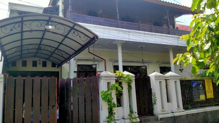 Rumah klasik Jawa Siap Huni Perum Puri Erlangga Sidoarjo