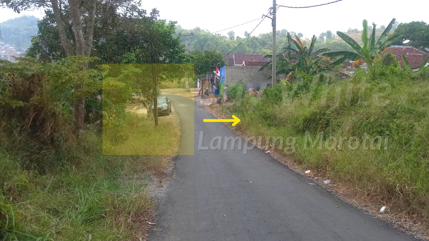 Dijual Tanah Di Jalan Kebersihan, Tanjung Karang Barat