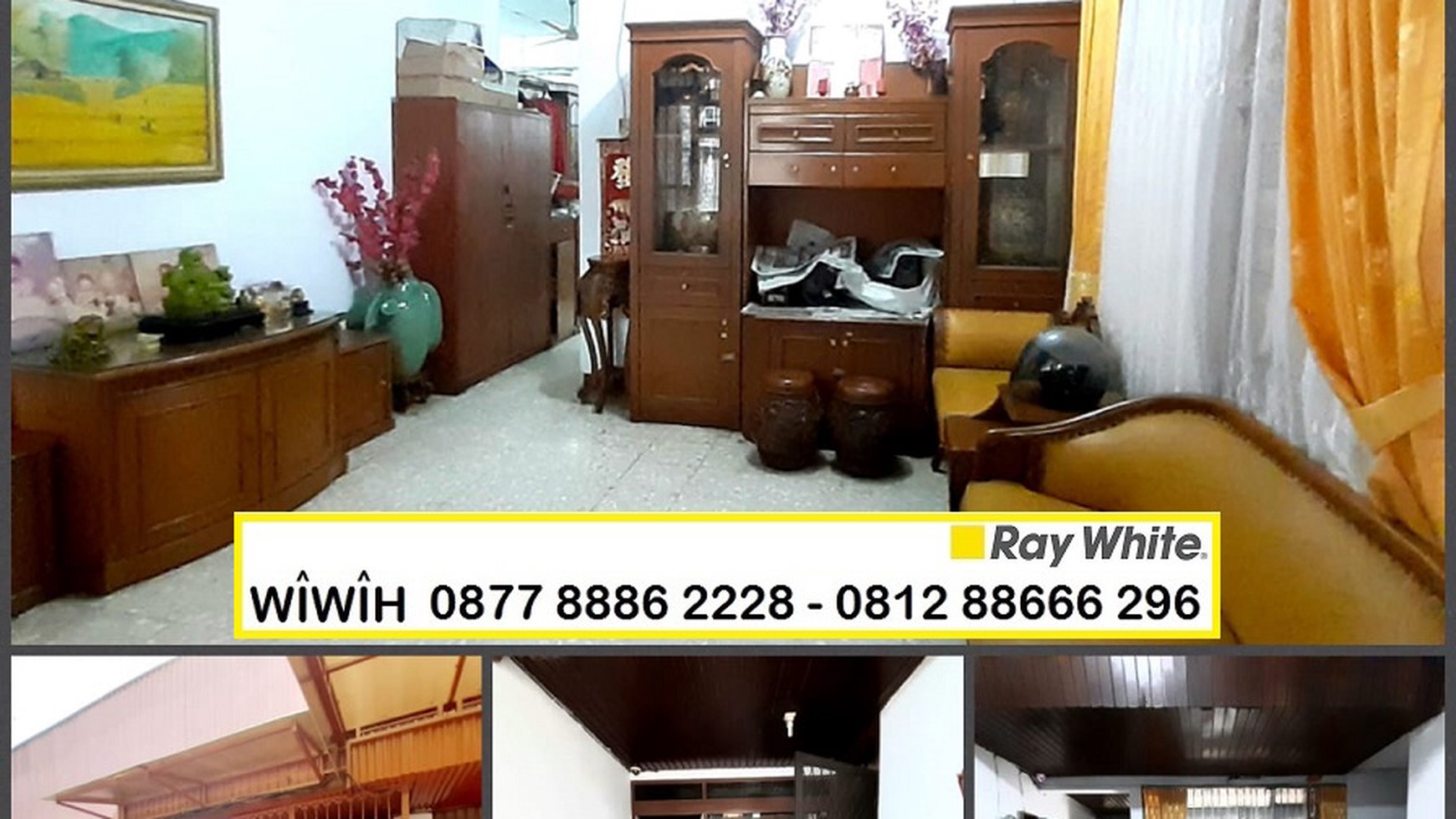 Rumah Komersial Pinggir Jalan Raya Kebayoran Lama, 276m Harga 300Jt/thn nego #WW