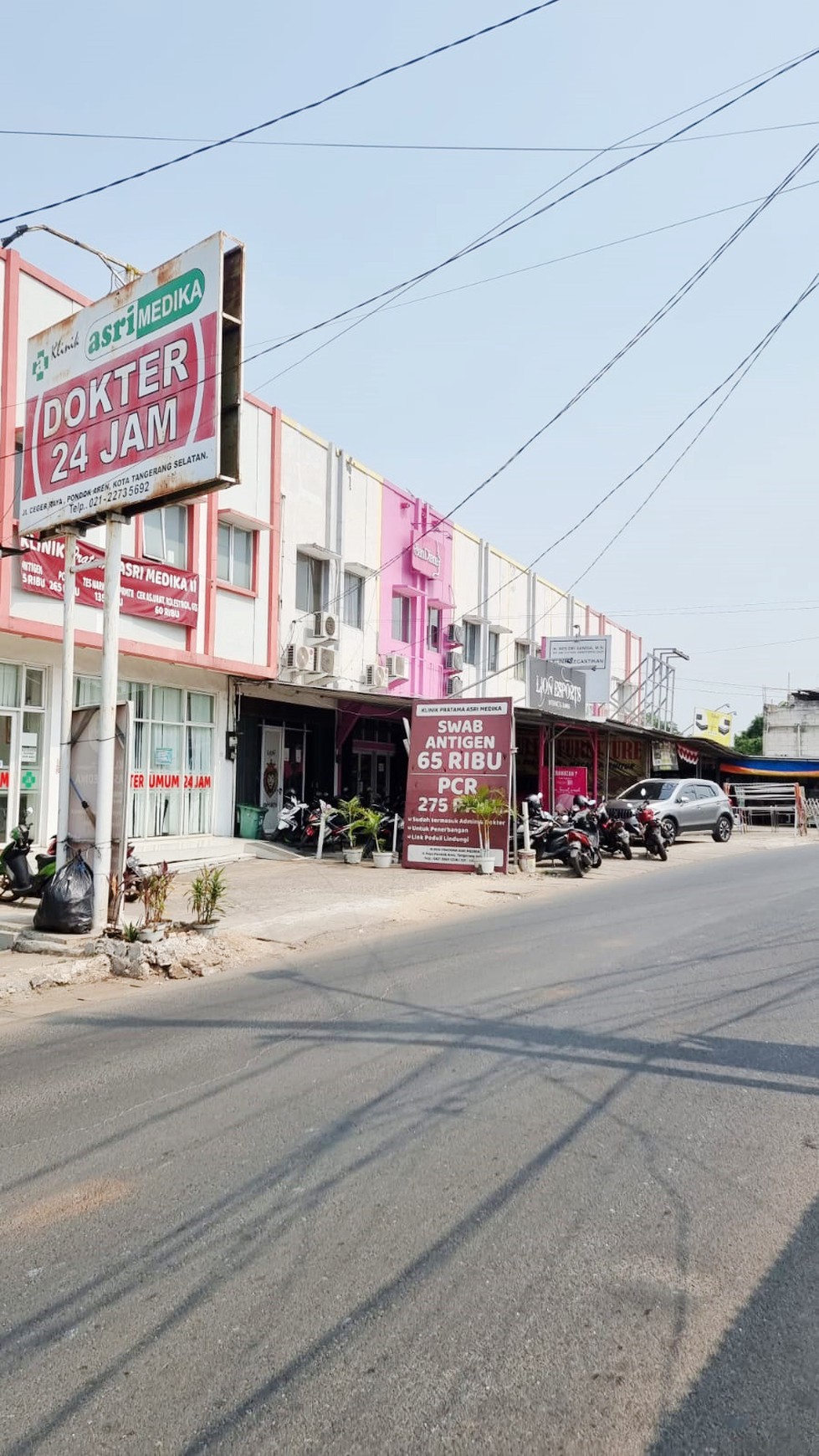 Ruko Siap Pakai Di Jl Raya Pondok Aren Tangerang Selatan