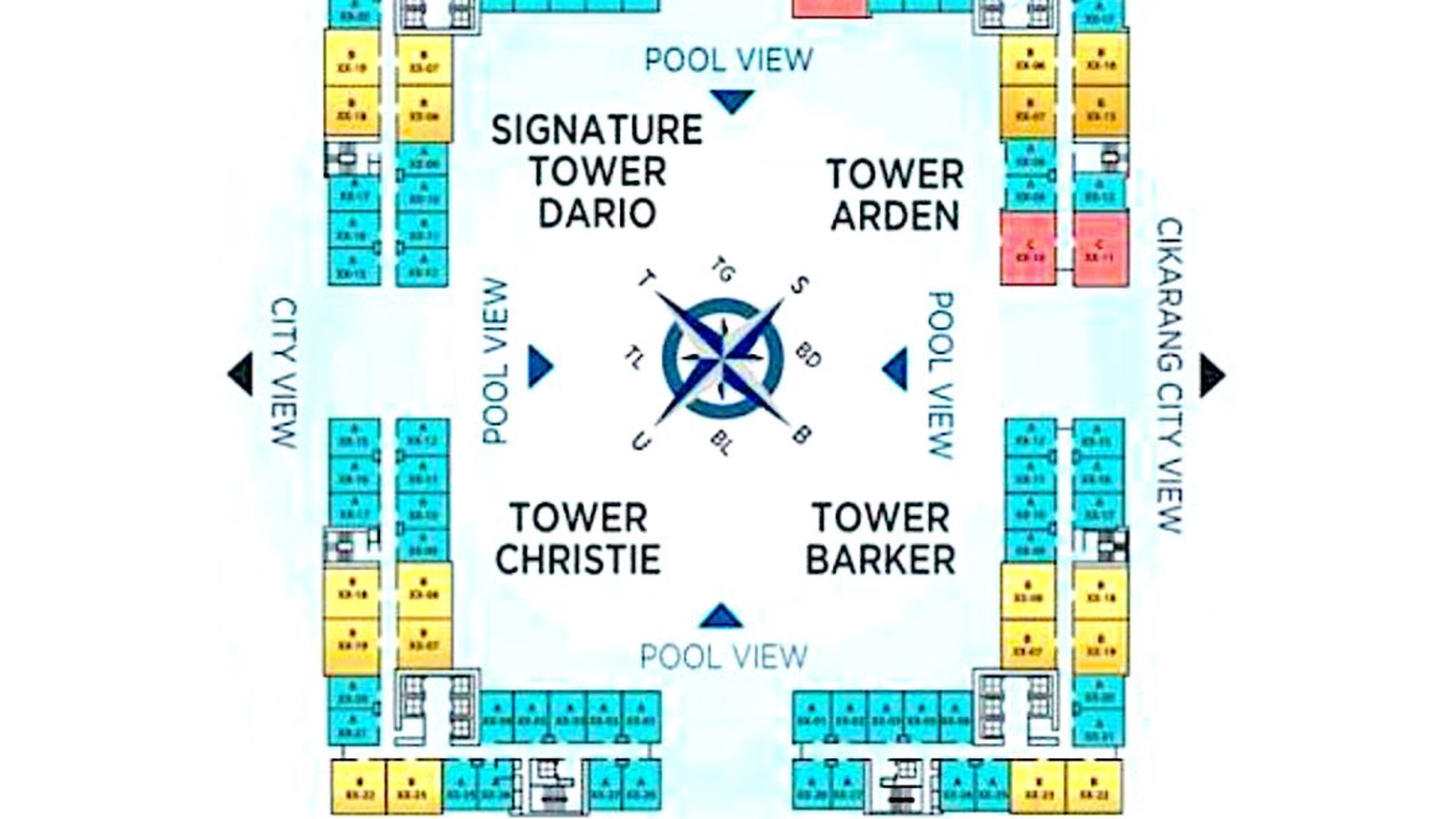 Tower Christie Pollux Chadstone Apartment Terbaik  [Cikarang-Barat]