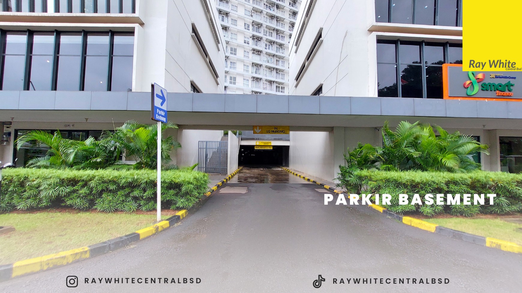 Dijual Ruko Casa De Parco BSD City, 4 lantai dengan parkir gedung!