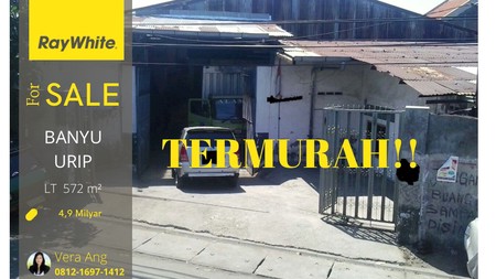 Ter-MURAH..Gudang Surabaya Pusat Kota ..NOL Jalan RAYA Hitung Rp.8 jt-an/m2..