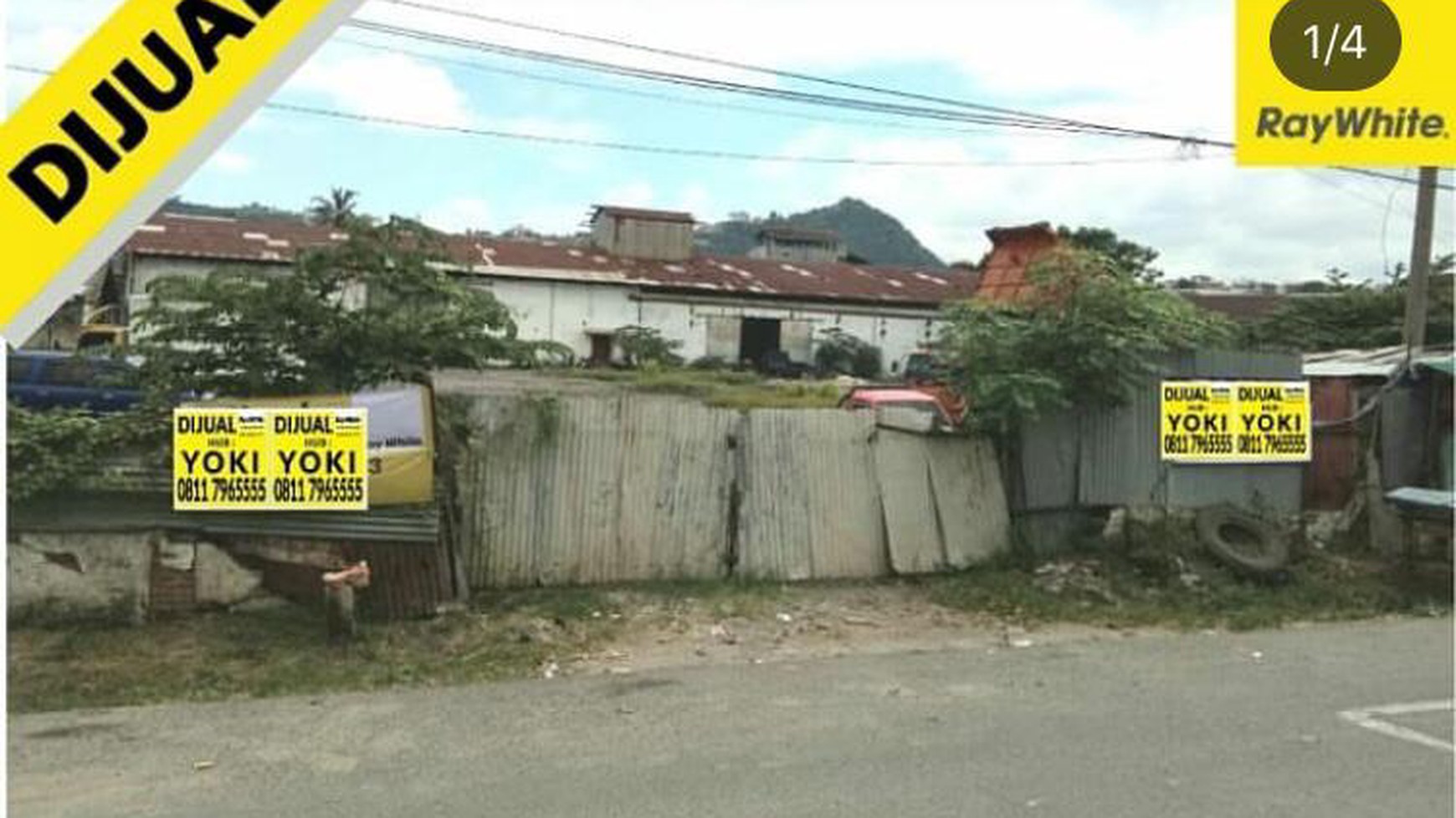 Tanah murah di jalan Yos Sudarso sukaraja Teluk Betung Selatan