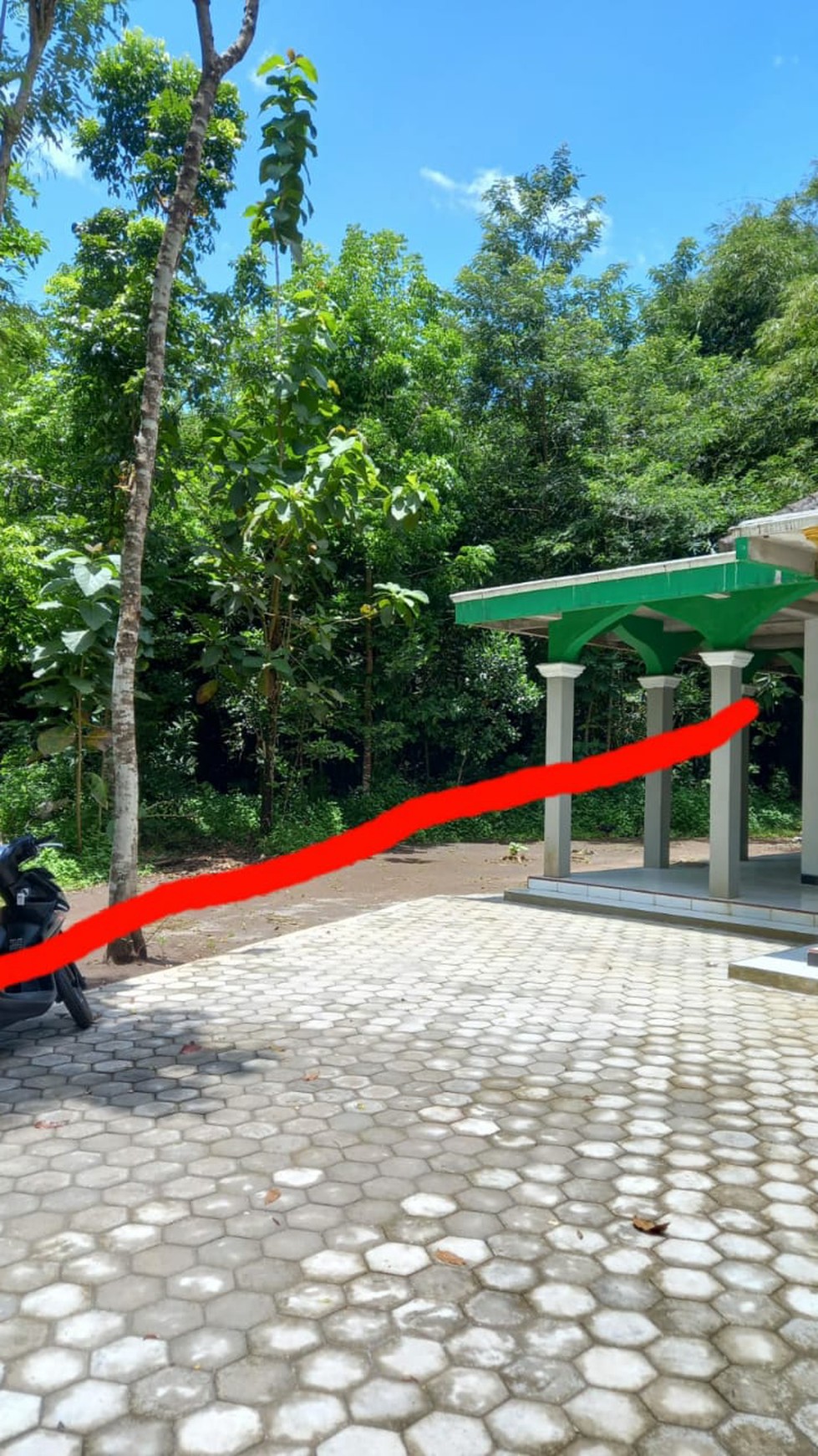 Tanah Pekarangan luas 1482 Meter Persegi di Minggir Sleman 