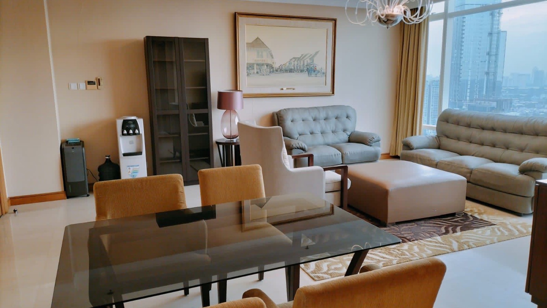 Kempinski Residence, 2 bedroom,153 m2, furnished, ready to occupied, close to mall Plaza Indonesia