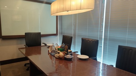 Office Menara Kuningan, 112m2, fully furnished bagus, siap huni, bebas ganjil-genap