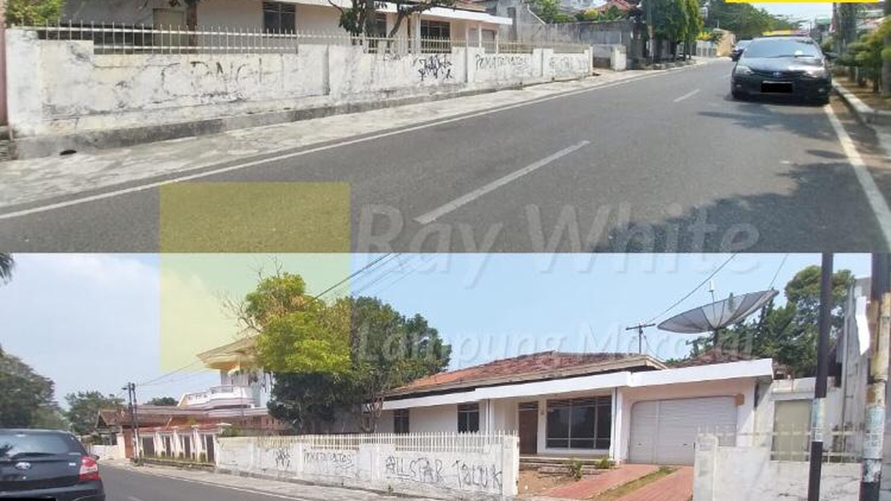 Rumah dengan tanah luas di Jalan Nusa Indah Pahoman Bandarlampung (MY)