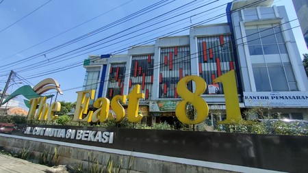 Ruko The East 81 Bekasi Timur, 500 meter ke Trans Snow Juanda 1,5 KM LRT Jatimulya